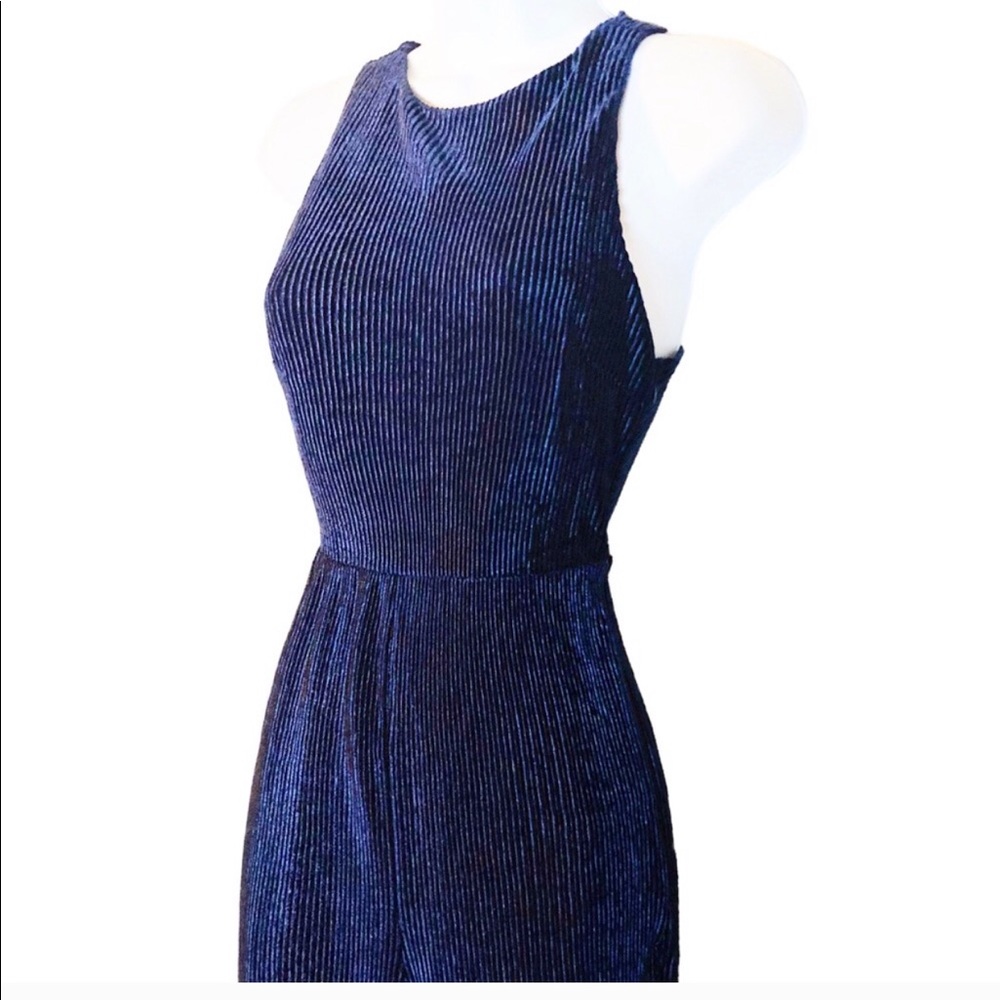 Ribbed Velvet Jumpsuit